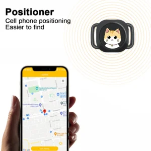 Real-time Tracking Dog Cat Collar Find Device Bluetooth-compatible GPS Tracking Device Smart Activity Tracker for Dogs Cats
