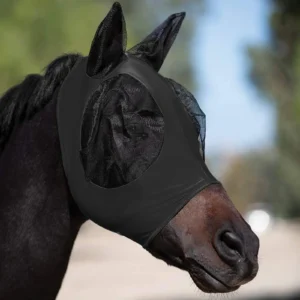 Breathable Horse Fly Guard with Ears Lightweight and Comfortable Designed for Effective Protection Against Flies