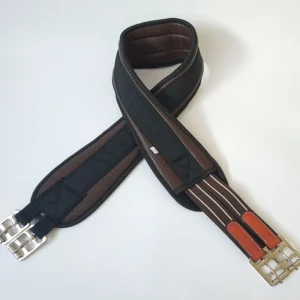 Horse girth buckle training comprehensive saddle belly training Furong leather British girth harness equestrian supplies
