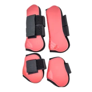 Horse Tendon Boots Polyurethane Blue Whit Red Black Shell  Neoprene Lining Jumping Protective Boot Horse Riding Equipment