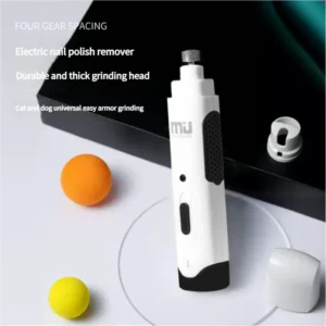 Rechargeable Nail Grinder for Dogs - a Professional Tool for Painless Paw Grooming And Smoothing, Suitable for Pets of All Sizes