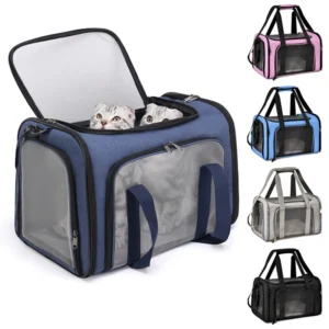 Pet Carriers Backpack Portable Breathable Foldable Shoulder Bag Cat Dog Carrier Bags Outgoing Travel Pets Handbag Transport Bag