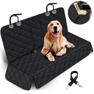 Car Dog Seat Cover for Back Seat Waterproof Auto Rear Pet Seat Protector Mat Nonslip Universal Safety Carrier For Outing Dogs