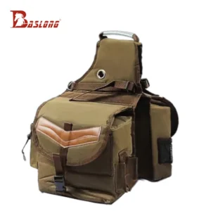 Baslong Saddle Bag Oxford Cloth Equestrian Equipment Bag Large Capacity Waterproof Multi-Functional Cosmetics Bag Equestrian Training Equipment Bag