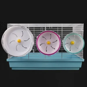 Pet Hamster Running Wheel Toy Exercise Wheel for  Hamsters Quiet Spinner Running Wheel for Small Pet Hamsters Mice Rat Gerbils