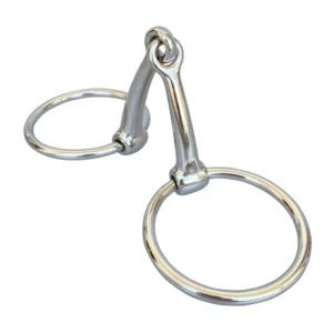 Horse Bit Stainless Steel Ring Snaffle Bits Copper Mouth Product 12.5cm Iron Nickel Plated Bits