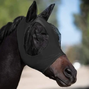 3D Design Horse Fly Guard with Ears Soft Mesh Material for Enhanced Comfort and Eye Protection Ideal for Daily Wear