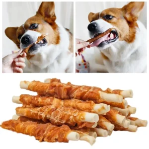 110g Dog Molar Snack Fresh Beef Chicken Breast Pet Snack Teeth Molar Training Supplies Pet Biscuit Clean Rewards Stick