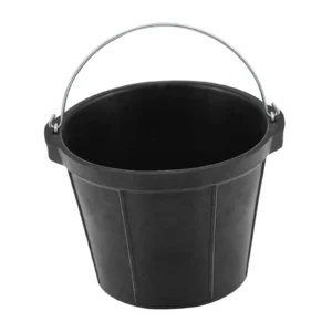 Rubber Feeder Bucket Utility Horse feed Pan Multifunctional Container 8L Dog Bowl Horse Feeder for Pig Animal Feeding Goats