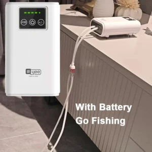 Oxgenation Pump For Fish Tank Pump Go Fishing 6000mah Battery 3.5W Fishing bucket aerator pump