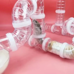 Hamster Cage Modification External Pipe Accessories Randomly Assembled DIY Landscape Design Pipe Modification Tunnel