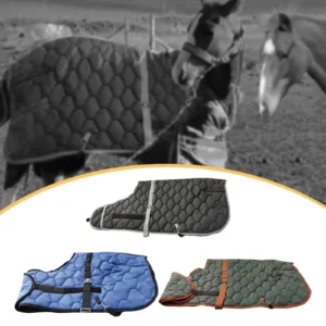 Horse Blanket Horse Clothing Tear Resistant Waterproof Horse Care Sheet Turnout Sheet Clothes for Transport Farm Pasture Stable