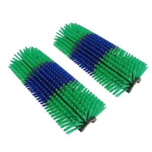 2pcs Livestock Scratch Brushes Plastic Full Massage Relieve Itching Animal Back Scratching Brush 17.13in Length for Horse Cattle