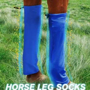 Horse leg socks Horse leg cover comfortable skin breathable horse leg socks mosquito and insect proof 4-piece set