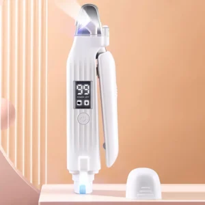 2 in 1 Electric Dog Nail Grinder and Clipper Rechargeable Pet Toenail Clippers with LED Lights for Small Medium Large Dogs/Cats