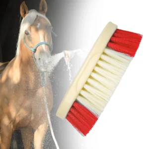 Horse Cleaning Brush Random Color Portable for Enthusiast Horse Care Bathing