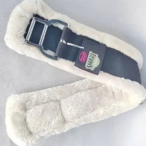 Horses Fleece Girth Fleece Western Cinches Breathable Horse Cinches Girth Heavy Duty Saddles Accessories for Training