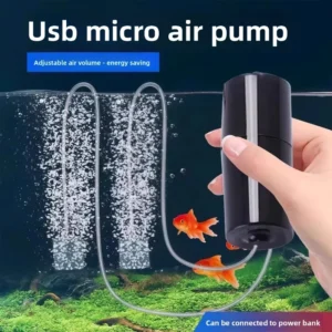 Fishing Aerator Pump for Aquarium Accessories Home Aquarium Supplies for Fish Keeping Ultra-Quiet USB Fish Tanks Oxygen Pump